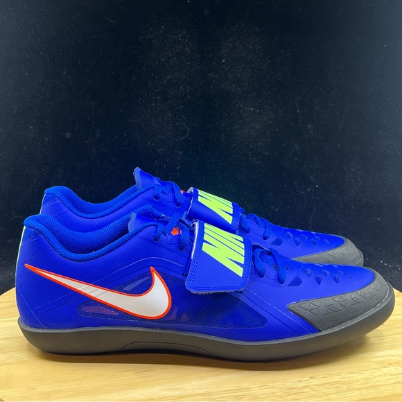 Nike Zoom Rival SD 2 Throwing Track Shoes Rotational Blue Men’s Size 11.5 New - Picture 4 of 10